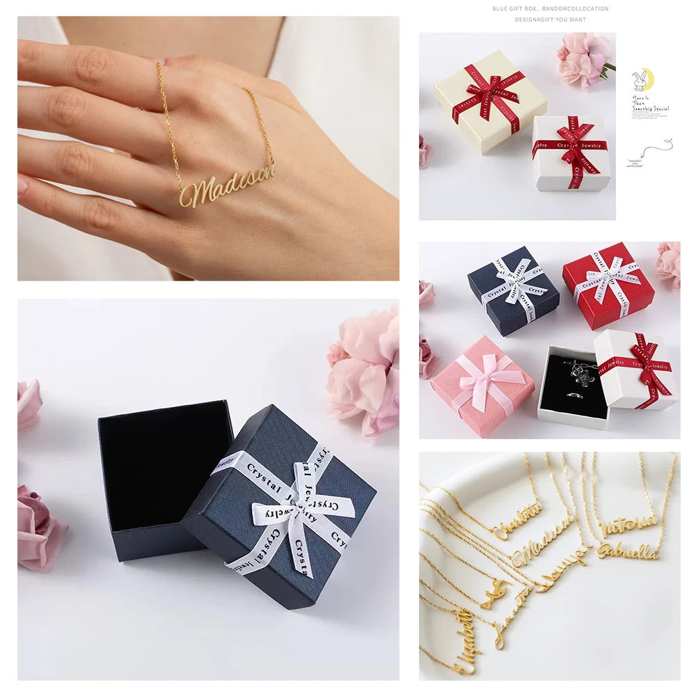 Collar con Nombre Personalizado – Joya Ideal para Regalo o Pareja